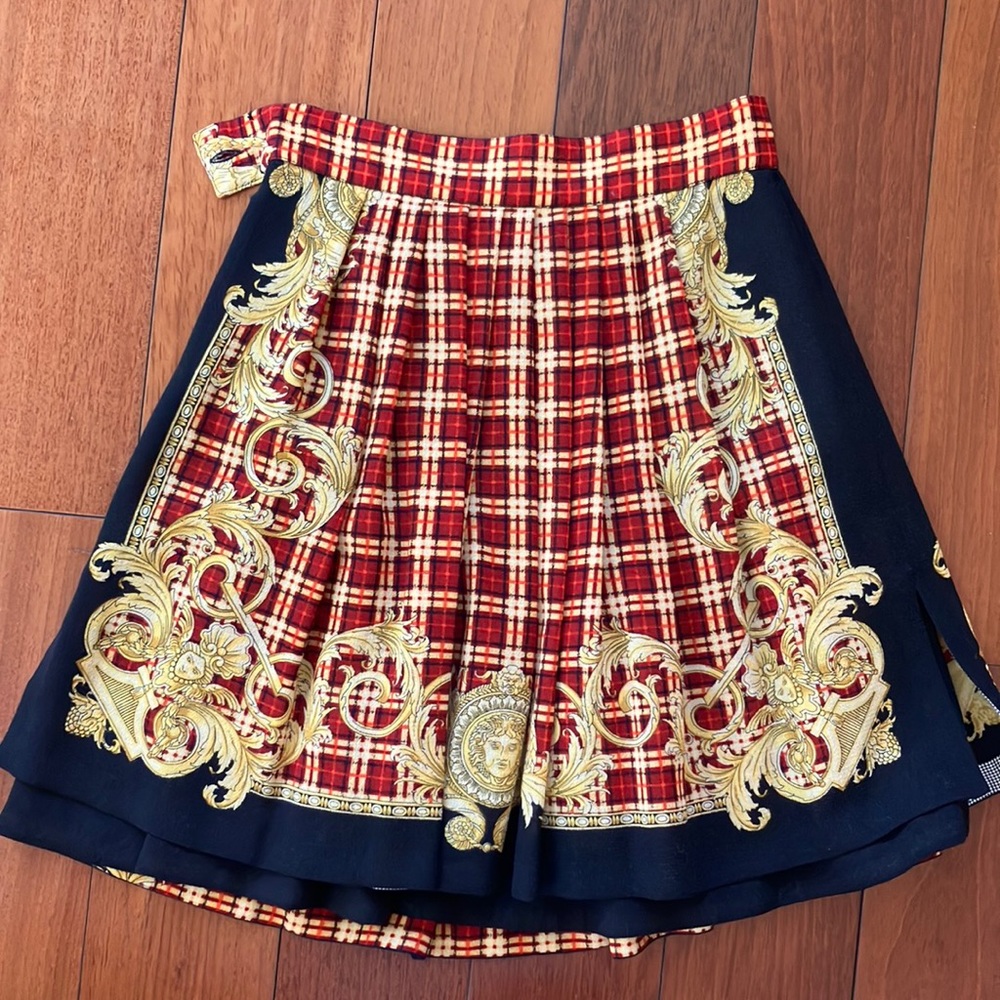 Vintage Gianni Versace Couture Skirt Spring 1992
